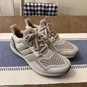 adidas Men’s Green and Cream Ultraboost Sneakers